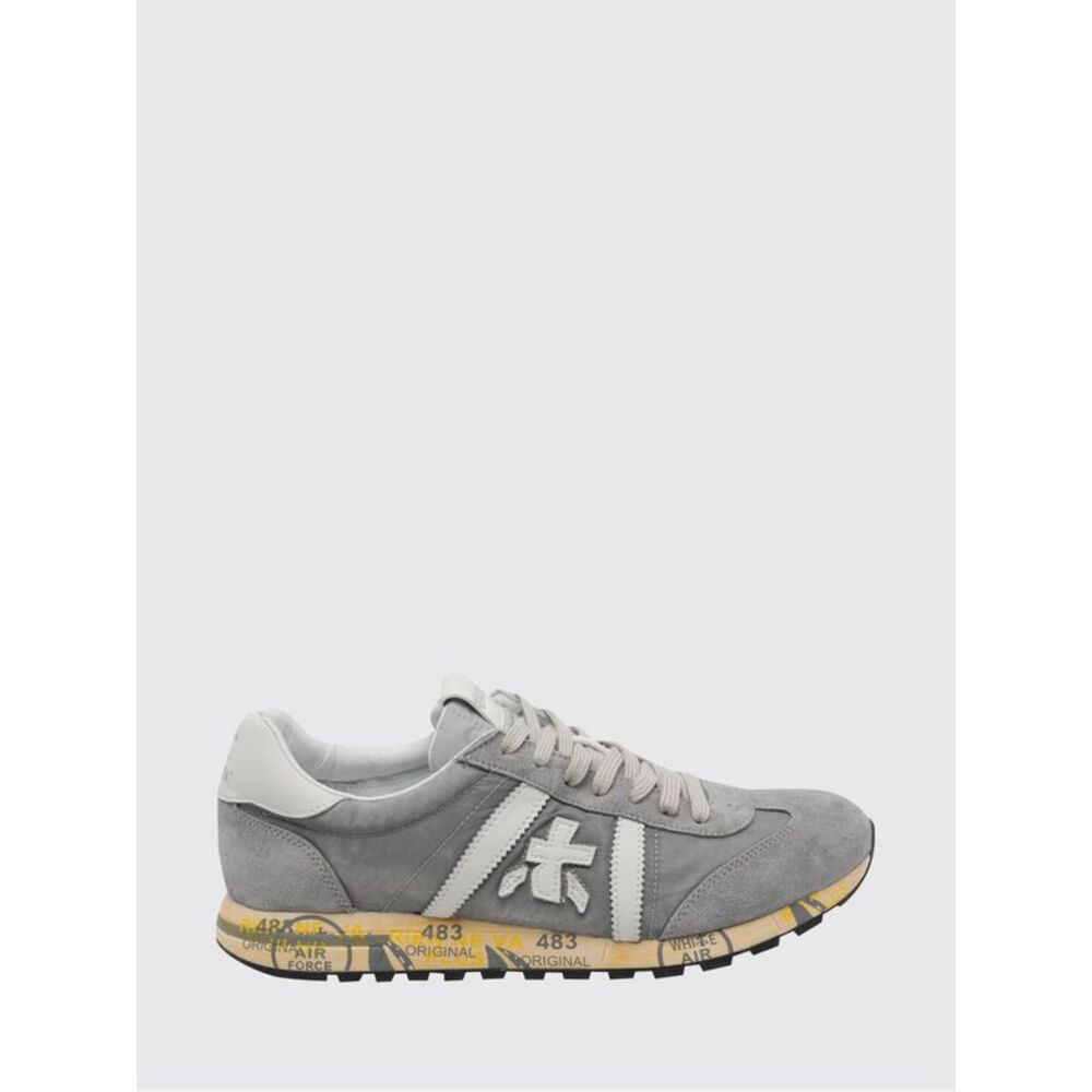 Premiata Women Lucy Premiata Cotton Twill And Nylon Sneakers